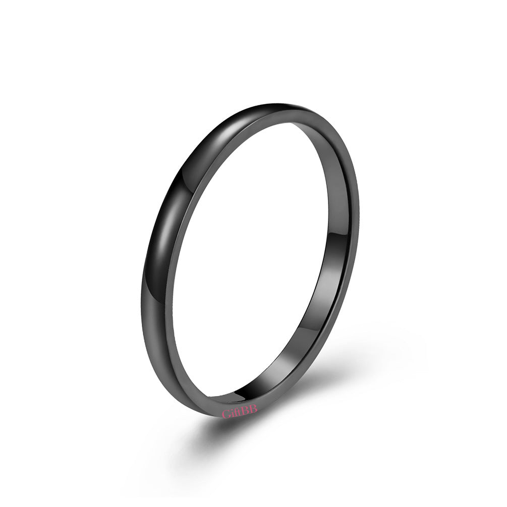 2mm Simple Pinky Ring - GiftBB.com