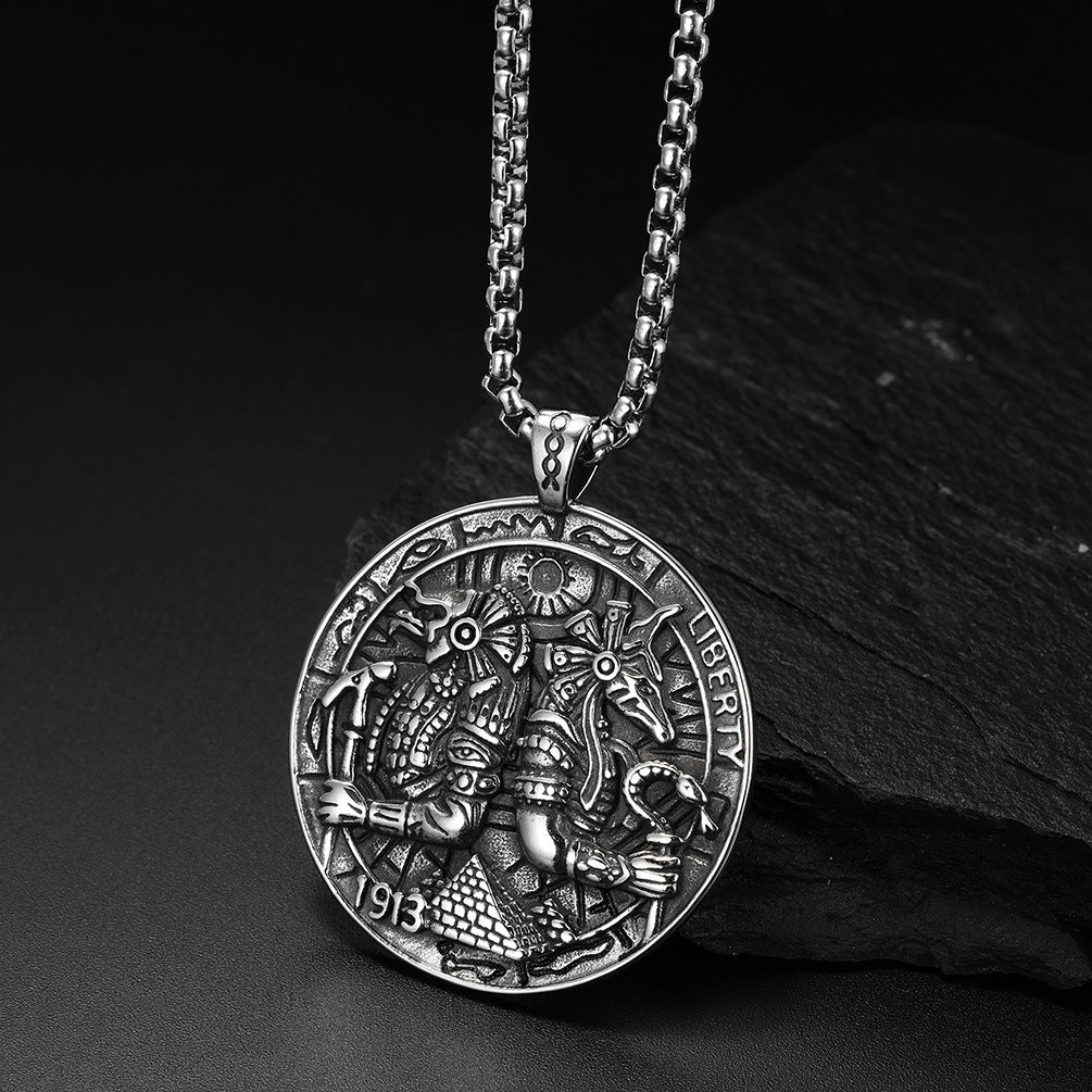 Ancient Egyptian Anubis Grim Reaper Pendant_3 GiftBB.com