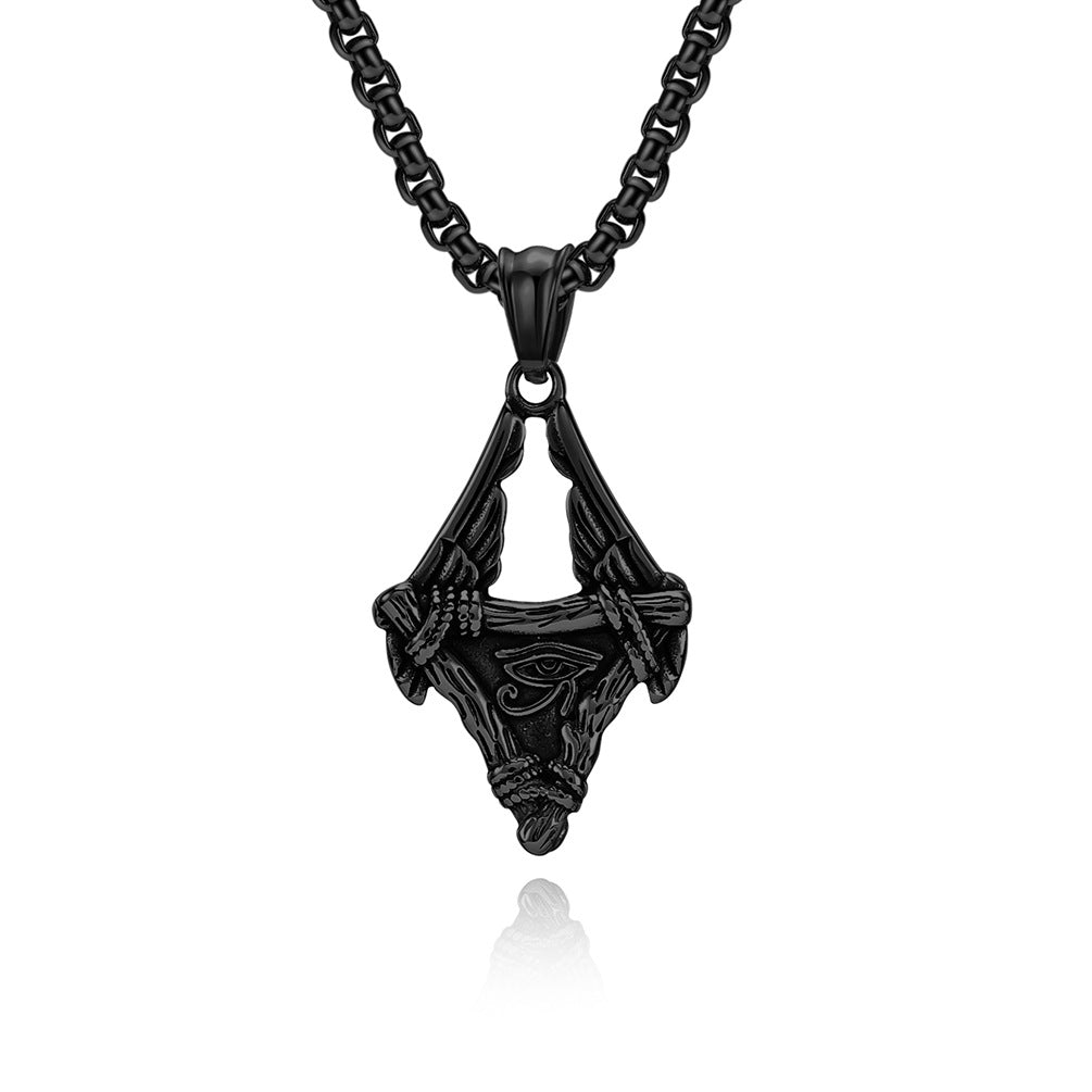 Ancient Egyptian Eye of Horus Wings Pendant_3 GiftBB.com