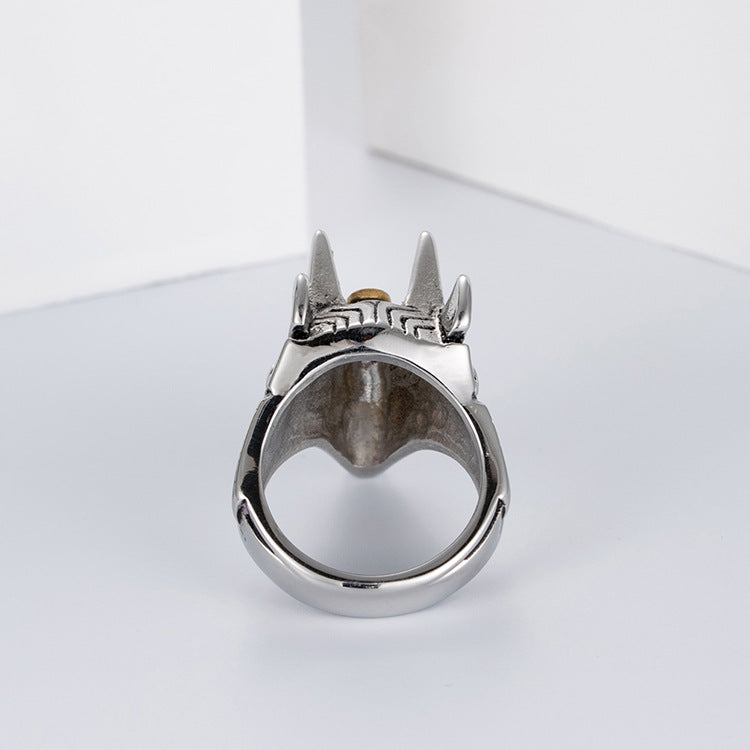 Ancient Egyptian God of Death Anubis Ring_4 GiftBB.com