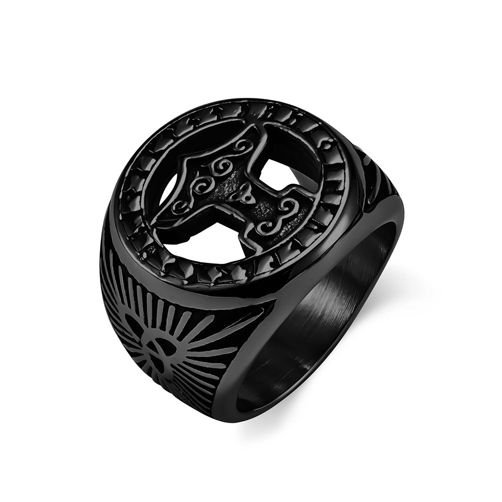 Celtic Knot Axe Ring GiftBB.com
