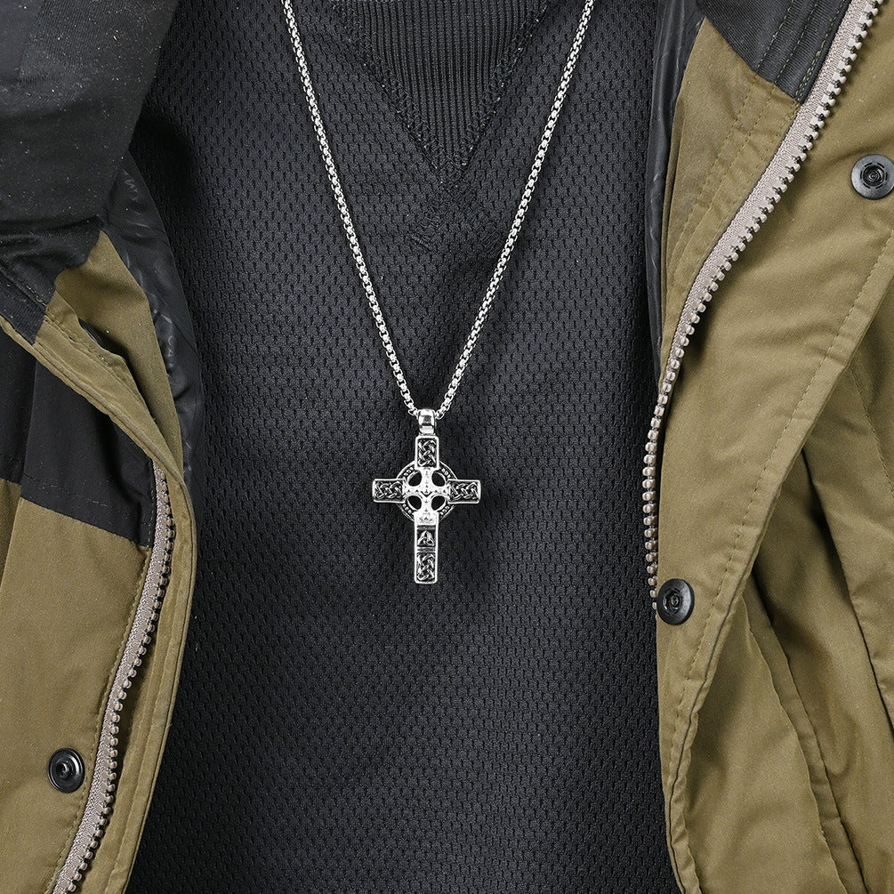 Celtic Knot Cross Necklace GiftBB.com