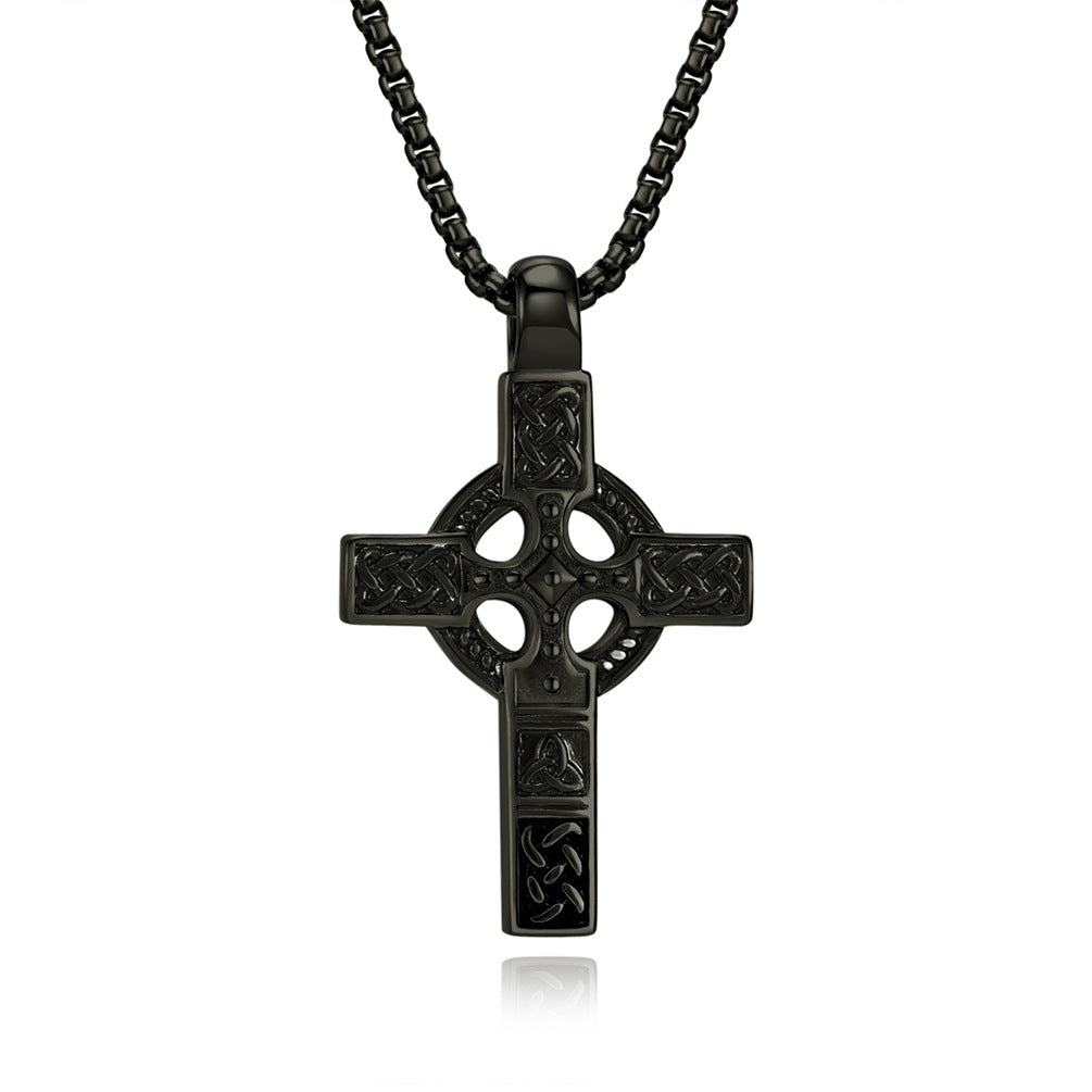 Celtic Knot Cross Necklace GiftBB.com