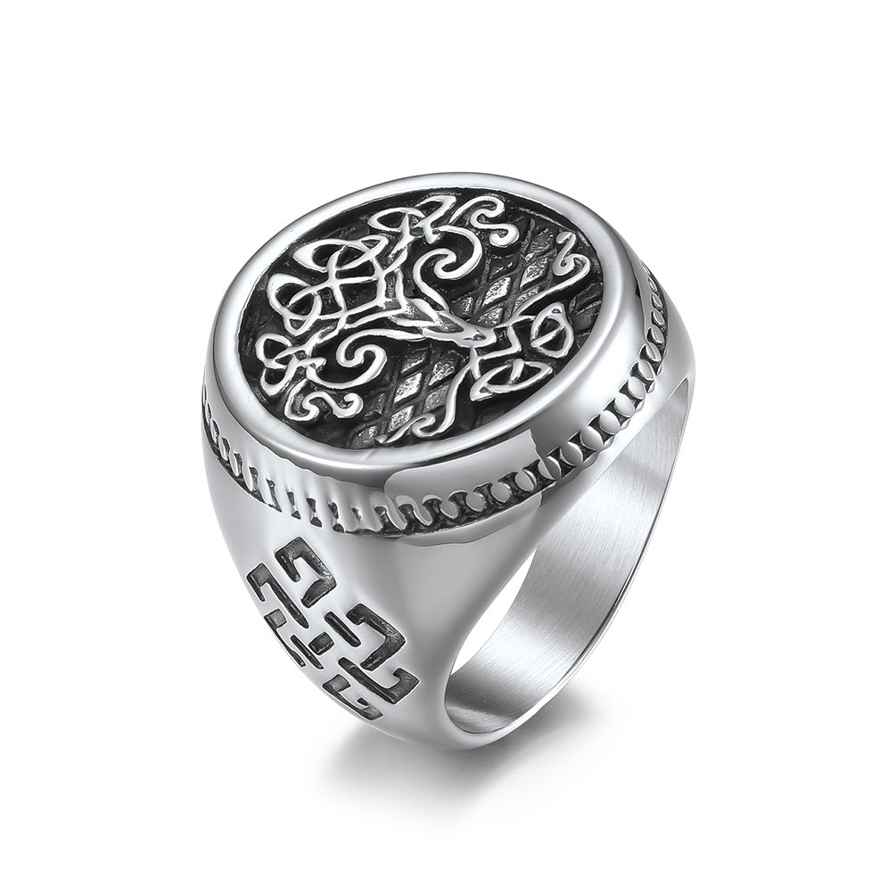Celtic Knot Tree of Life Ring GiftBB.com