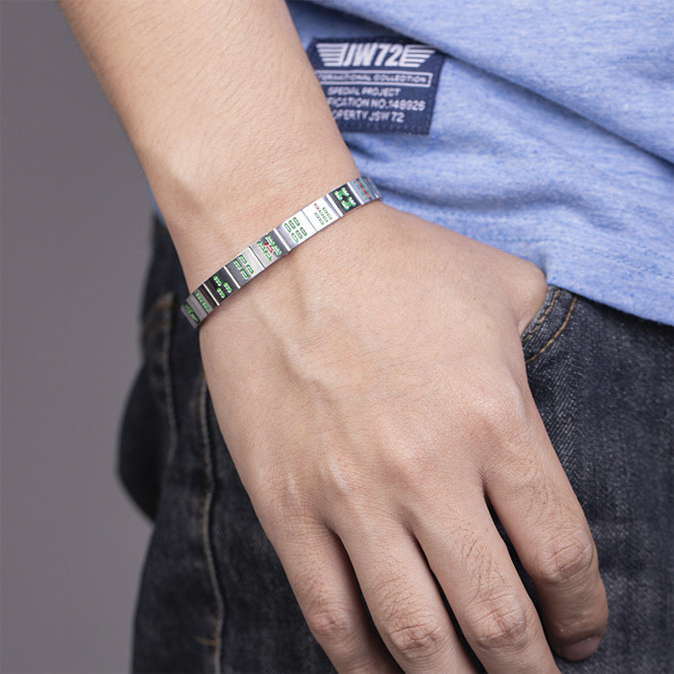 Chinese Mahjong Bracelet GiftBB.com