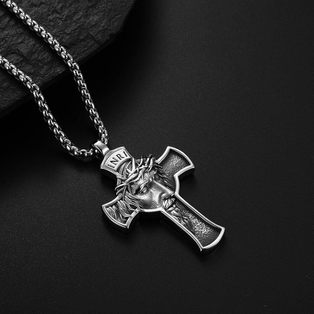 Cross Jesus Pendant GiftBB.com