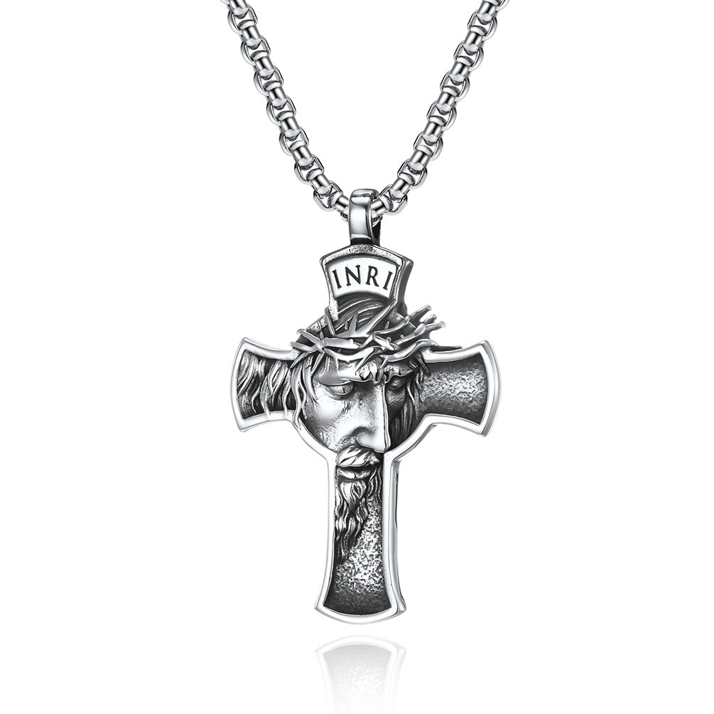 Cross Jesus Pendant GiftBB.com