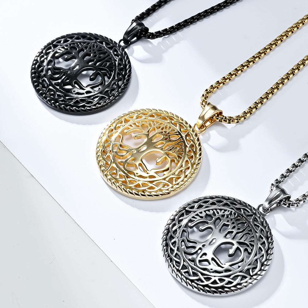 Cutout Tree of Life Necklace GiftBB.com