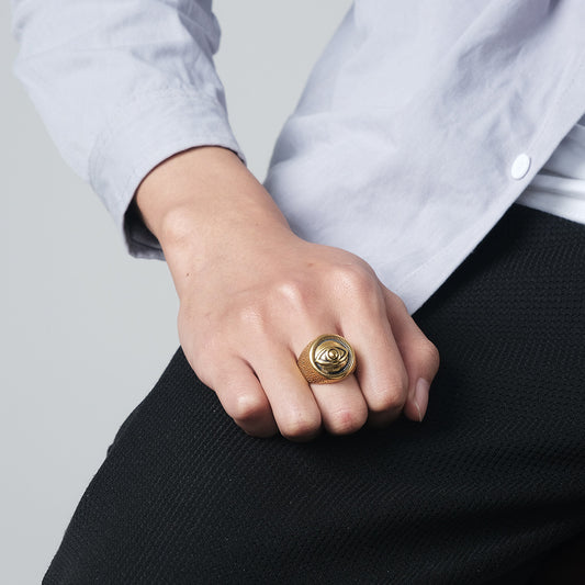 Evil All Seeing Eye Signet Ring GiftBB.com