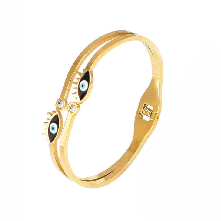 Evil Eye Diamond Bracelet GiftBB.com
