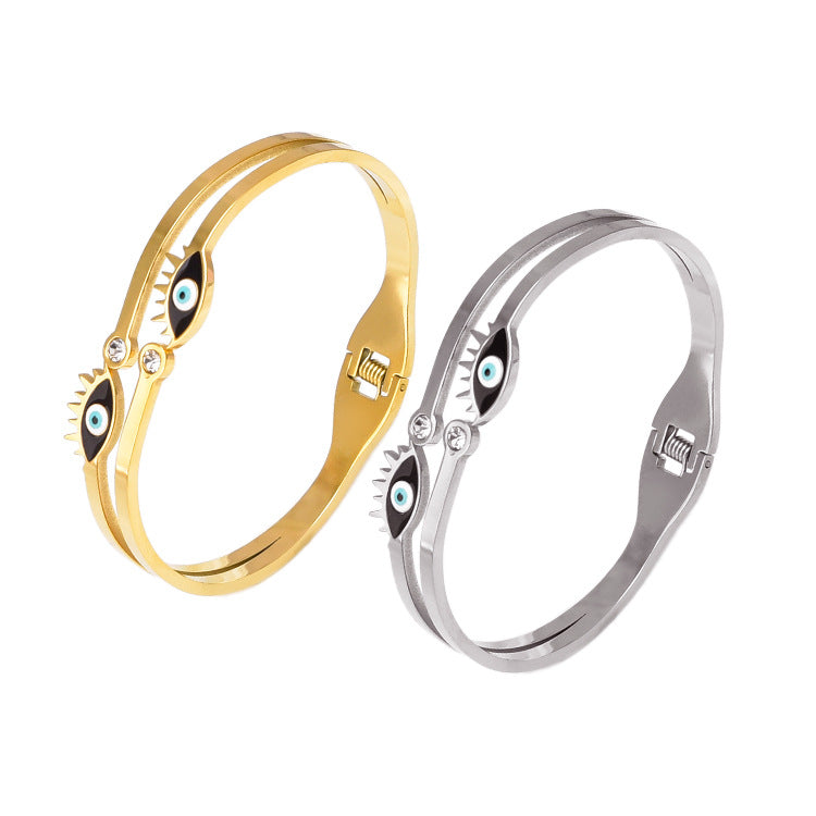 Evil Eye Diamond Bracelet GiftBB.com