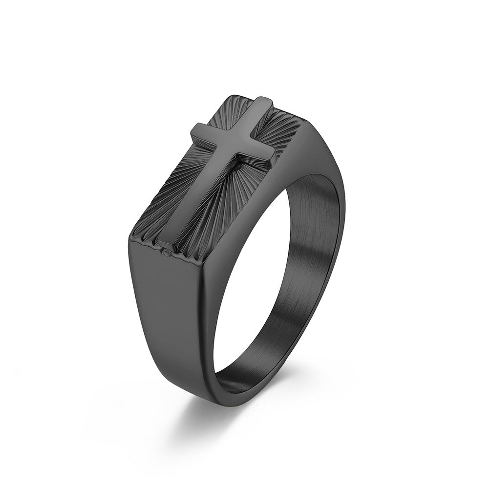 Holy Light Cross Ring GiftBB.com