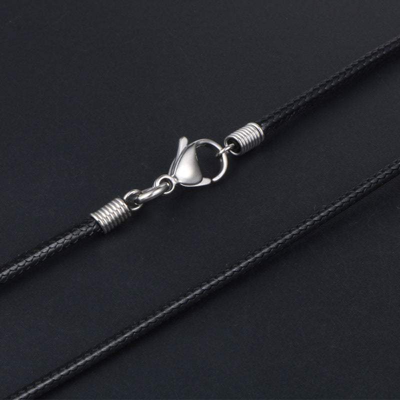 Linen Wax Rope Necklace GiftBB.com