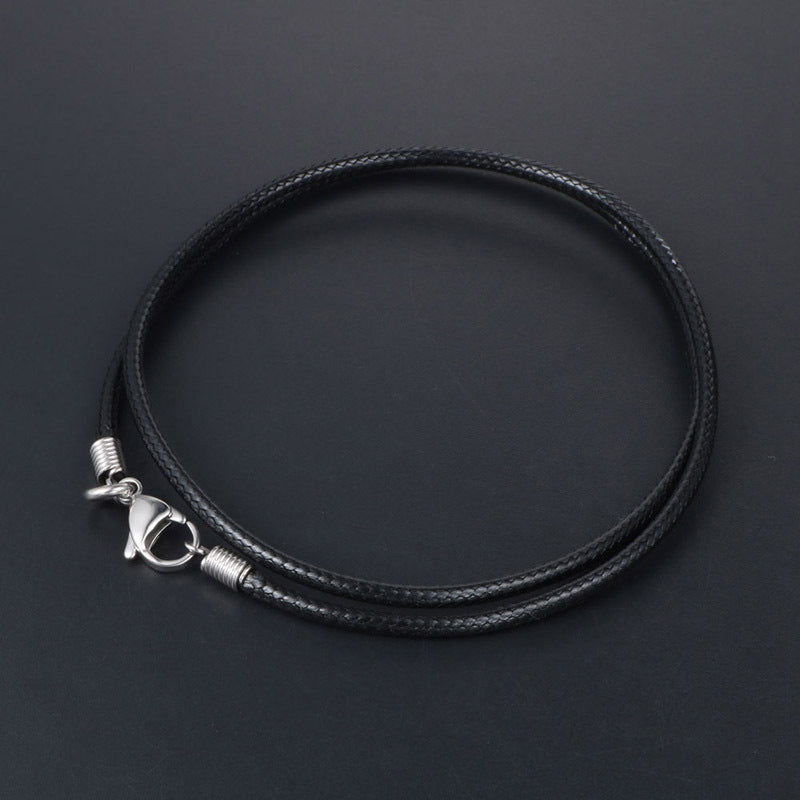 Linen Wax Rope Necklace GiftBB.com
