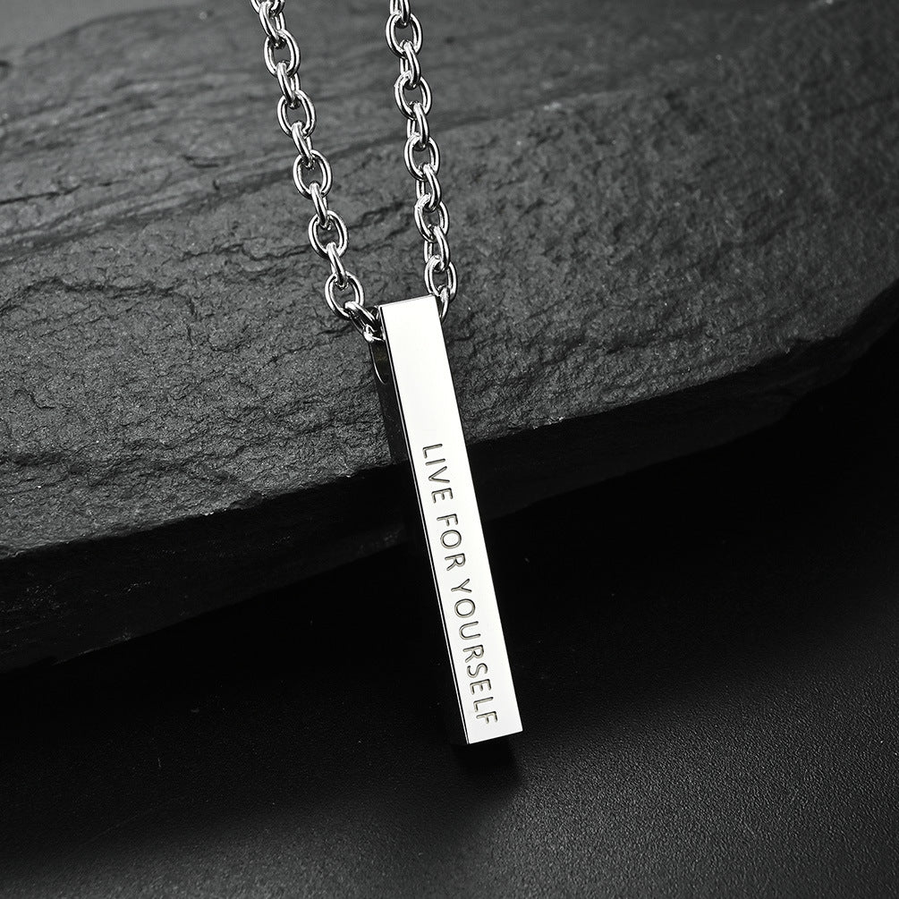 Live for Yourself Necklace GiftBB.com