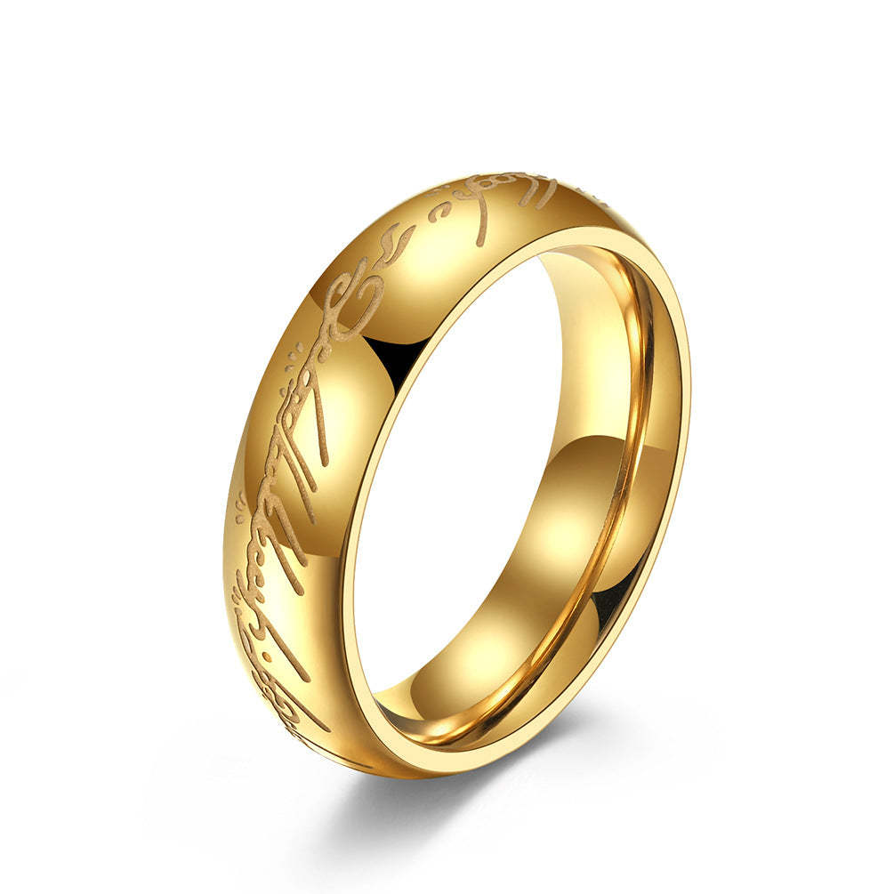 Luminous Mageweave Engraved Lord Ring GiftBB.com