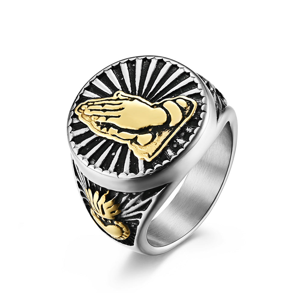 Praying Hands Ring GiftBB.com