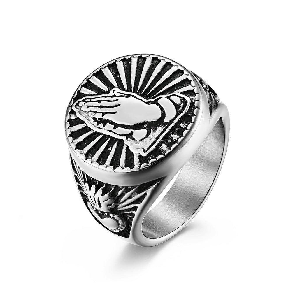 Praying Hands Ring GiftBB.com
