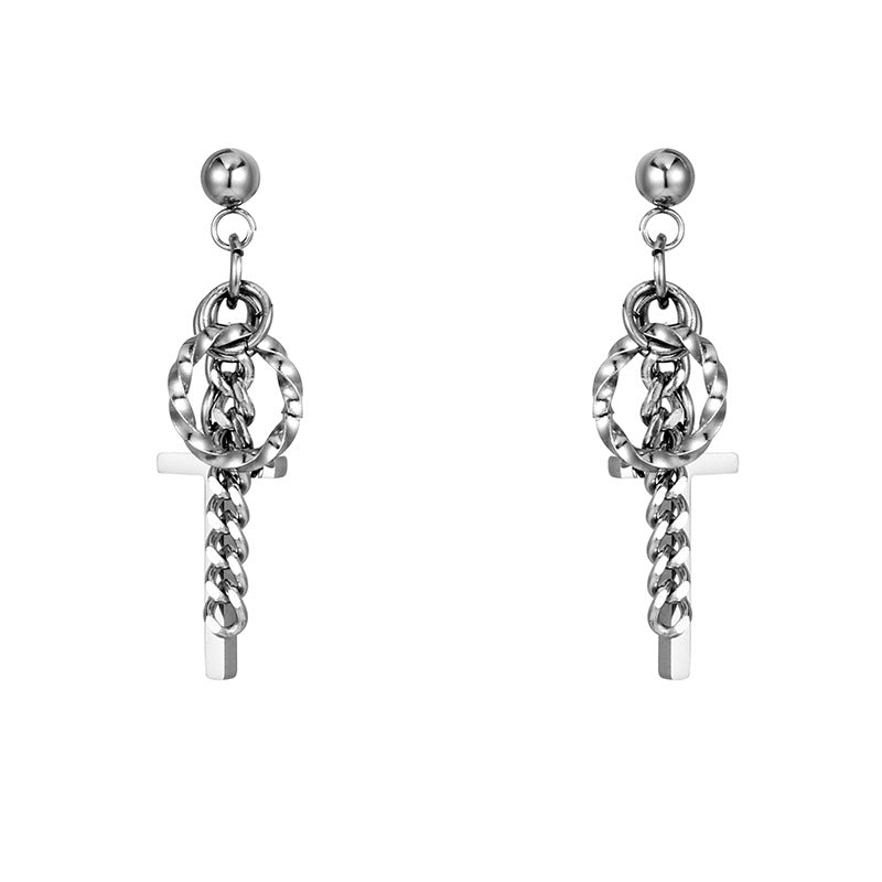 Punk Cross Earrings GiftBB.com