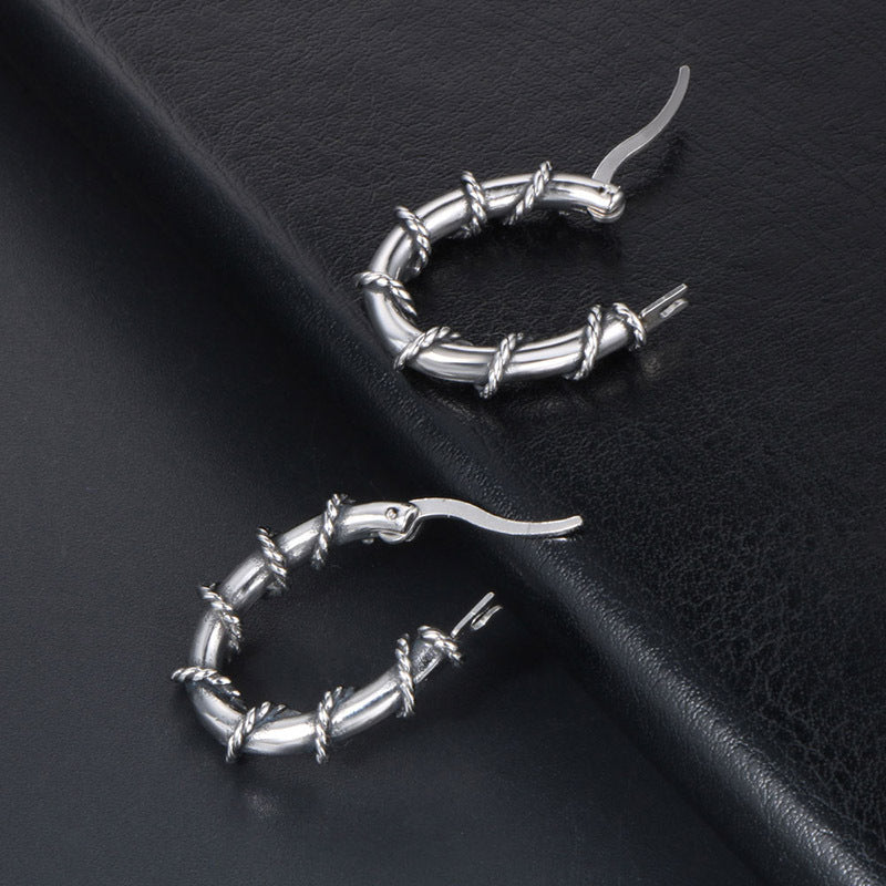 Rattan Earrings GiftBB.com