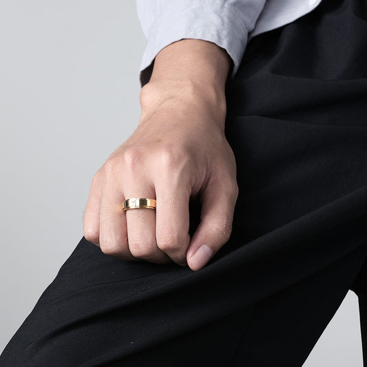 Rotatable Cross Spinner Ring GiftBB.com