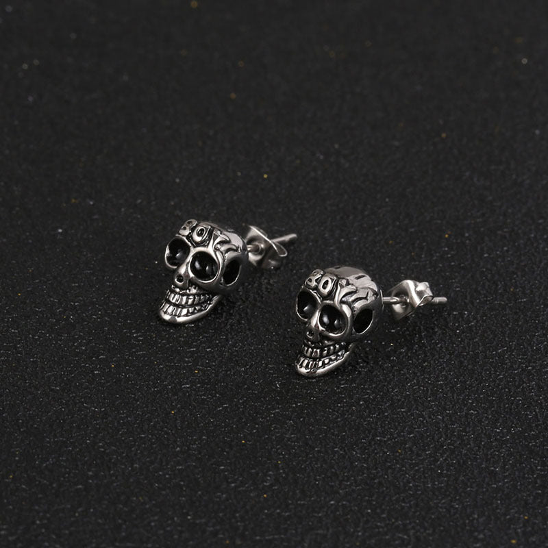 Skull Stud Earrings GiftBB.com