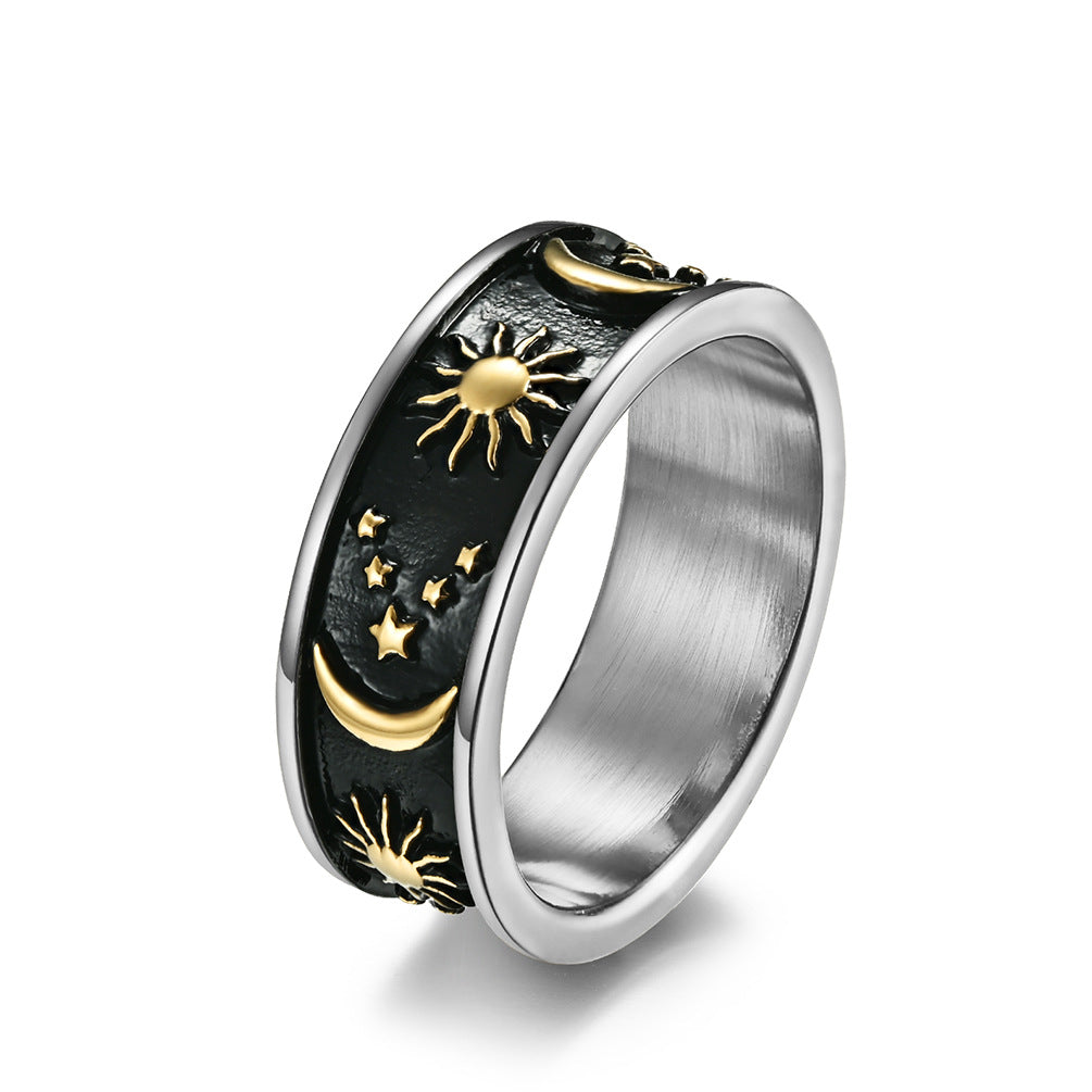 Sun Moon Stars Ring GiftBB.com