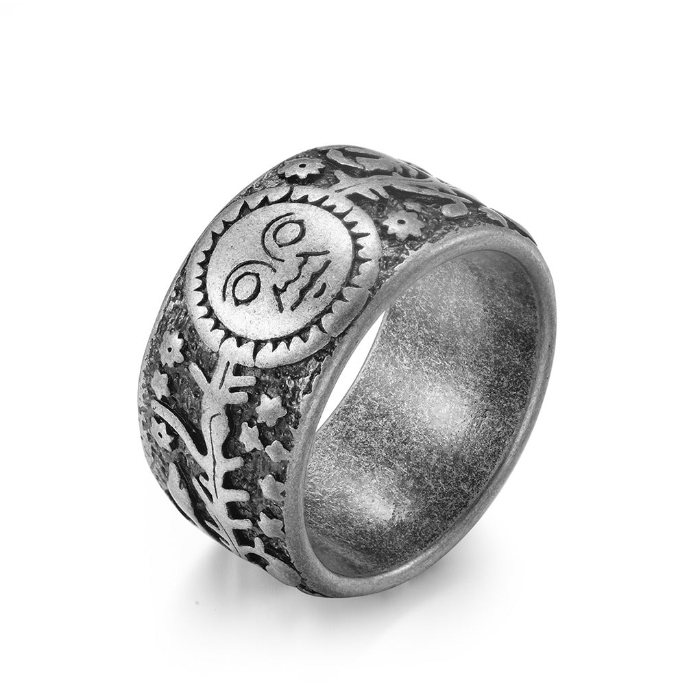 Sun Moon Stars Vine Ring GiftBB.com