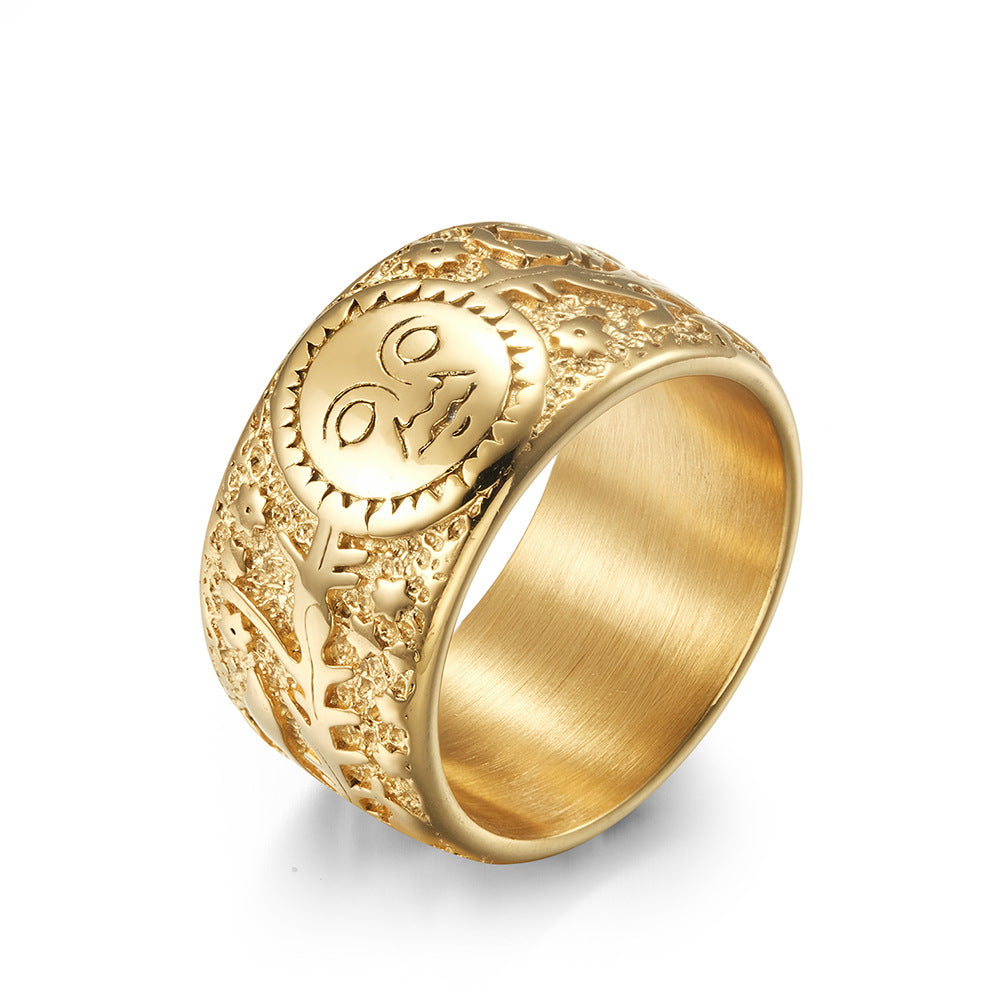 Sun Moon Stars Vine Ring GiftBB.com