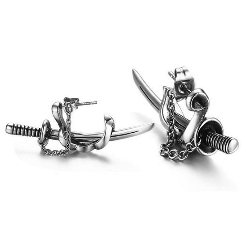 Sword Chain Earrings GiftBB.com