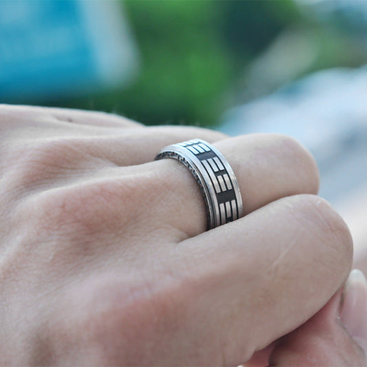 Tai Chi Bagua Rotating Ring GiftBB.com