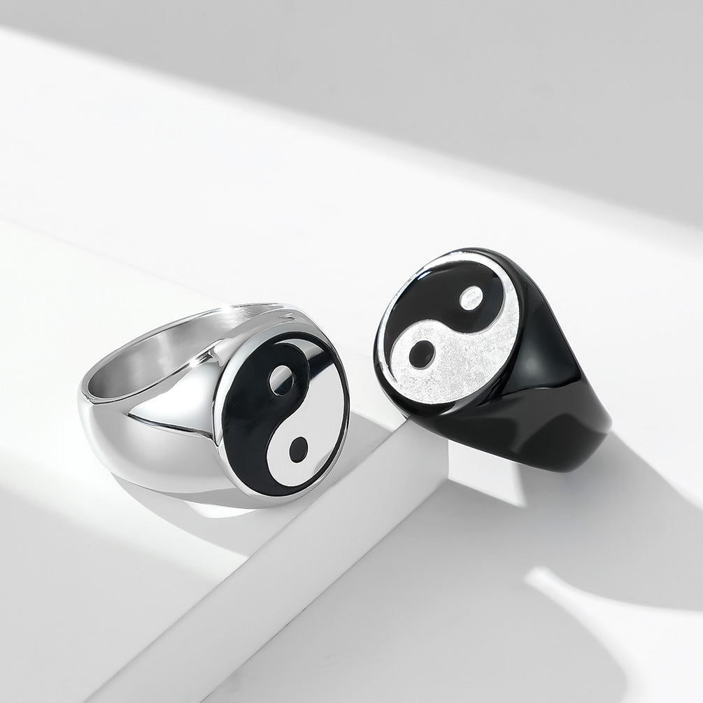 Tai Chi Signet Ring GiftBB.com