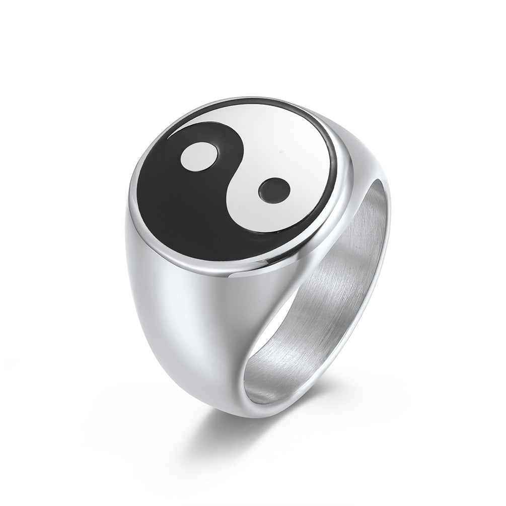 Tai Chi Signet Ring GiftBB.com
