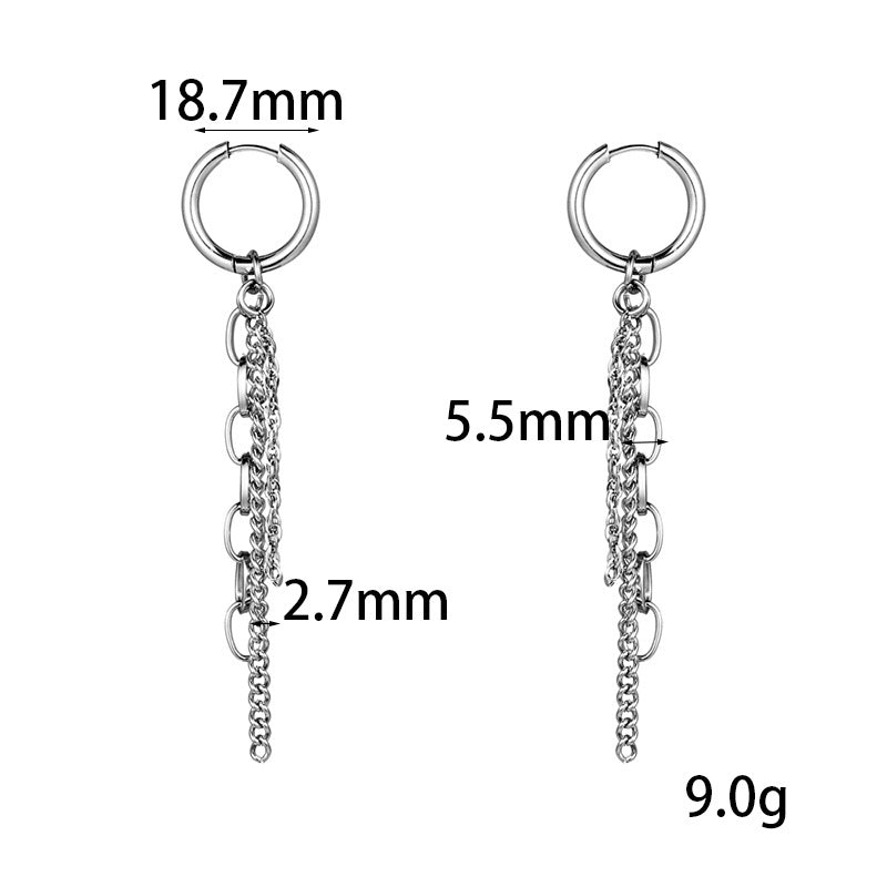 Tassel Chain Earrings GiftBB.com