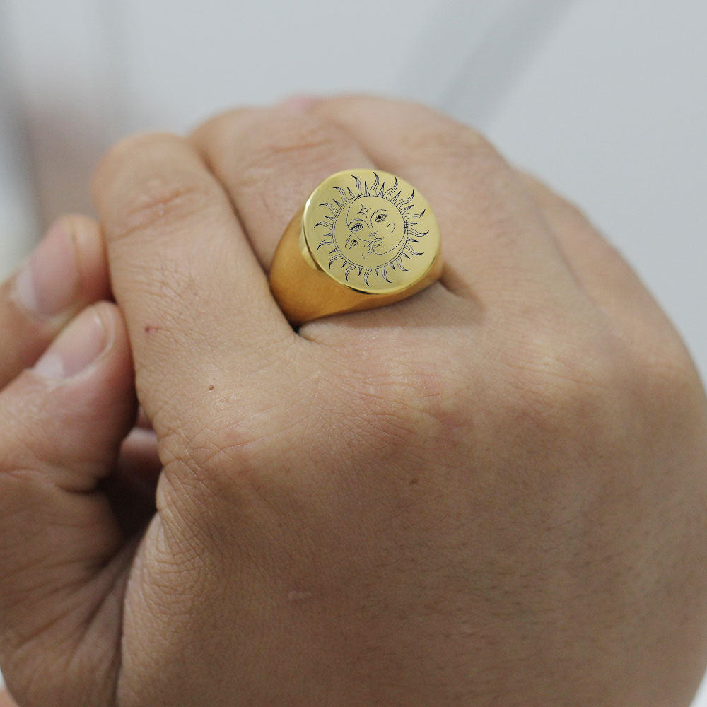 The Sun Moon Star Ring GiftBB.com