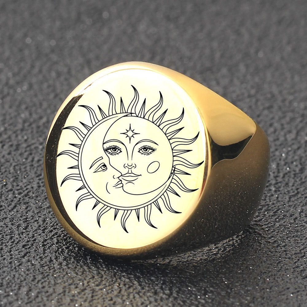 The Sun Moon Star Ring GiftBB.com