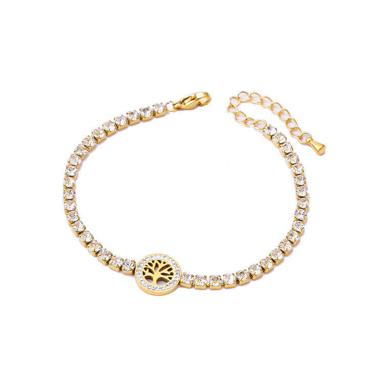 Tree of Life Diamond Bracelet GiftBB.com