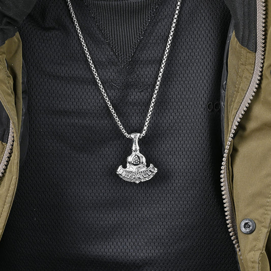Viking Odin Axe Necklace GiftBB.com