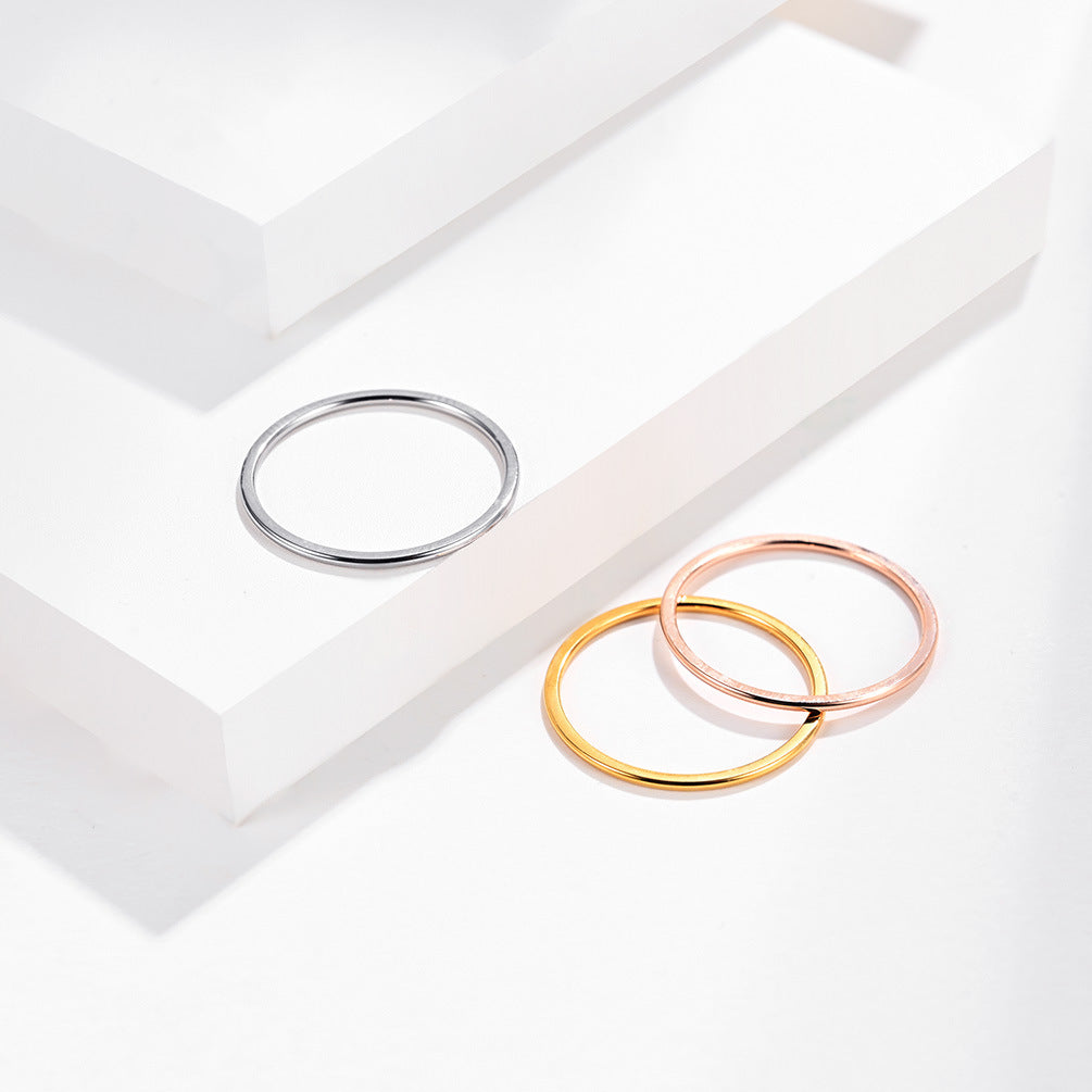 Women's Simple Pinky Ring GiftBB.com