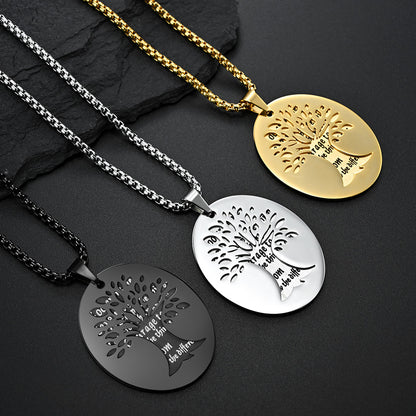 Tree of Life Prayer Pendant