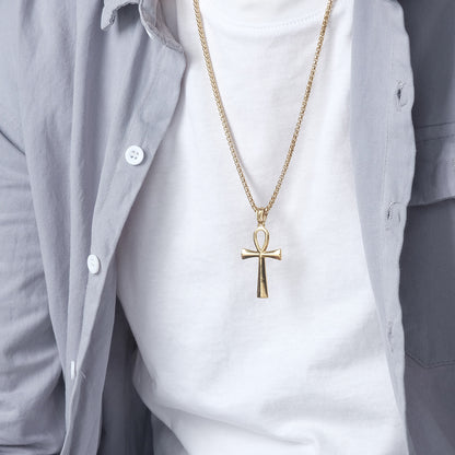 Simple Ankh Cross Pendant