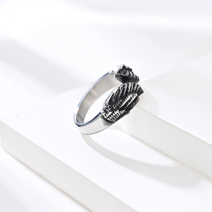 Guardian Angel Wings Ring