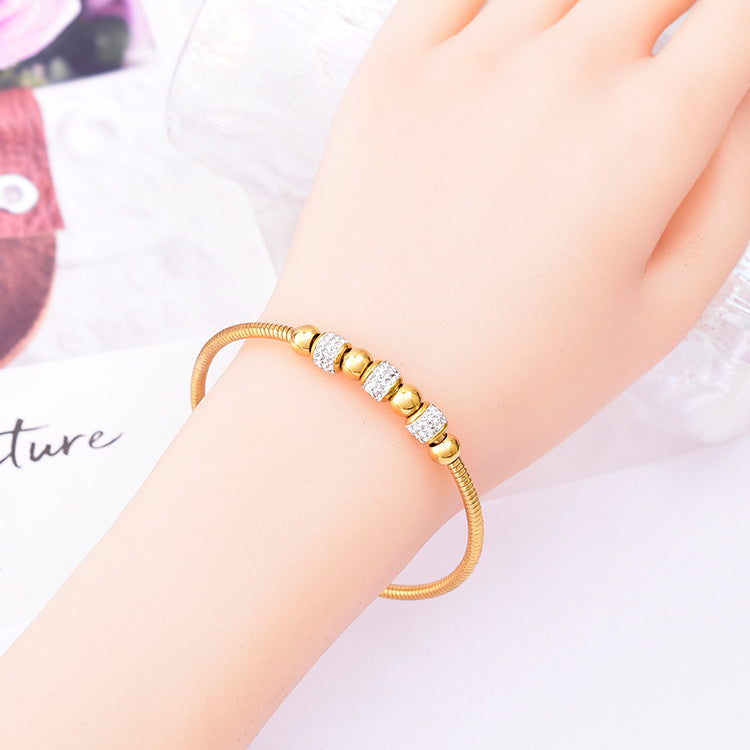 18k Gold Plated Geometric Bracelet GiftBB.com