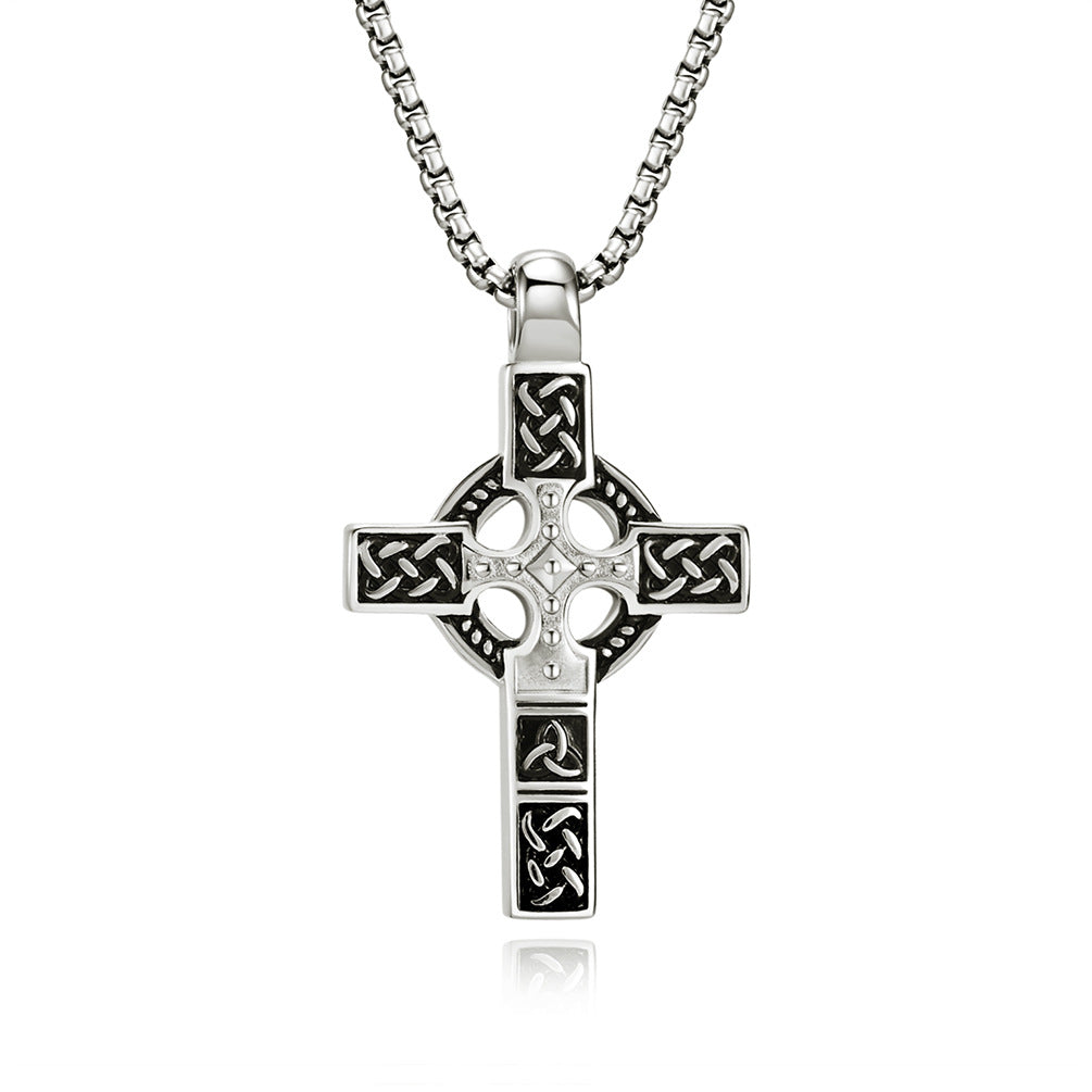 Celtic Knot Cross Necklace