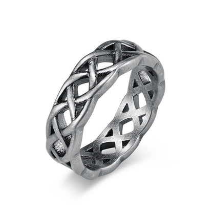 Celtic Knot Wrap Openwork Ring