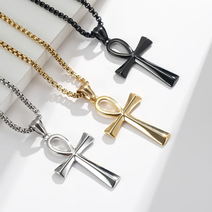 Simple Ankh Cross Pendant