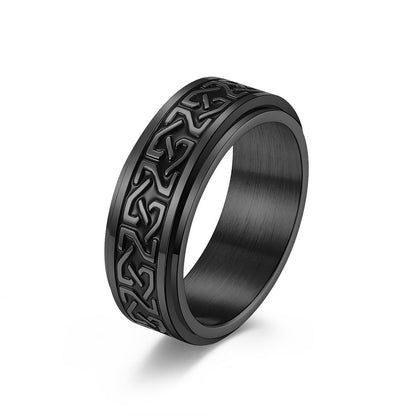 Celtic Knot Spinner Wedding Ring