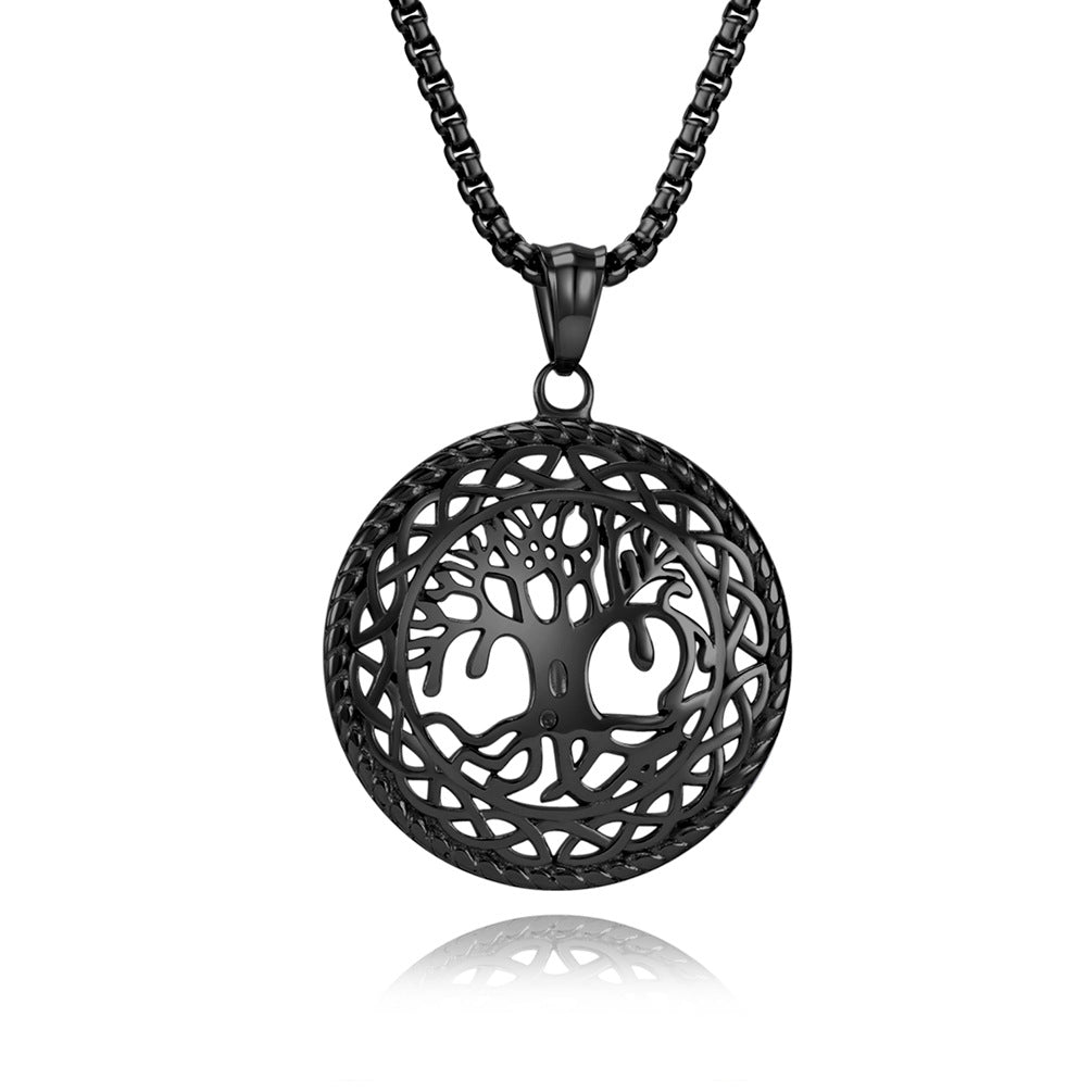 Cutout Tree of Life Necklace