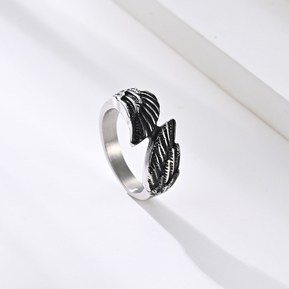 Guardian Angel Wings Ring