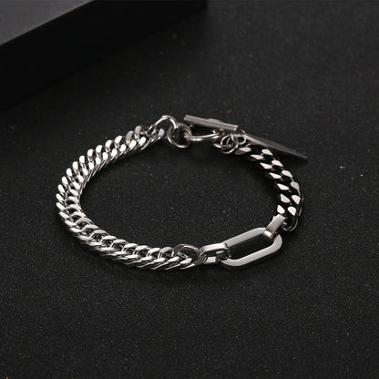 Simple Titanium Steel Bracelet